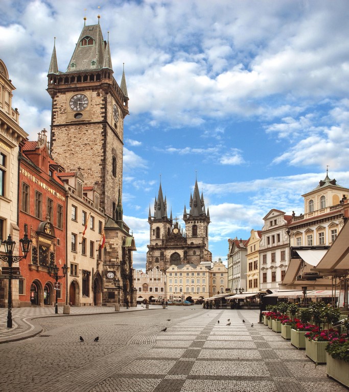 Улица в Праге