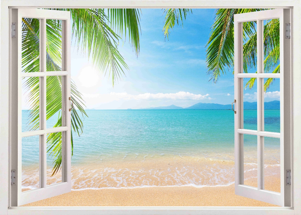 Вид из окна на море 2