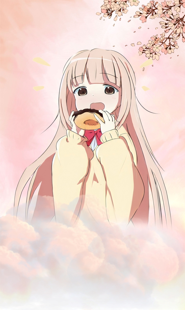 Аниме с пончиком 1