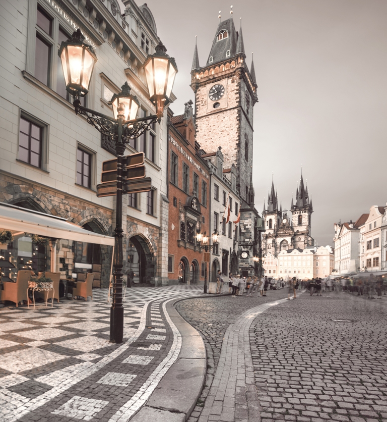 Улица в Праге 11