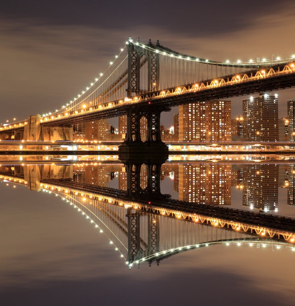 Бруклинский мост в Нью-Йорке 8