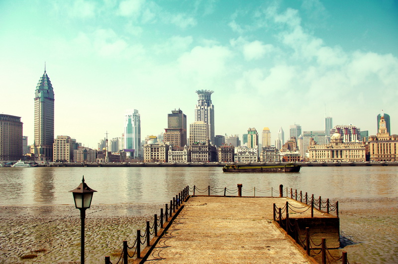 Вид на Шанхай