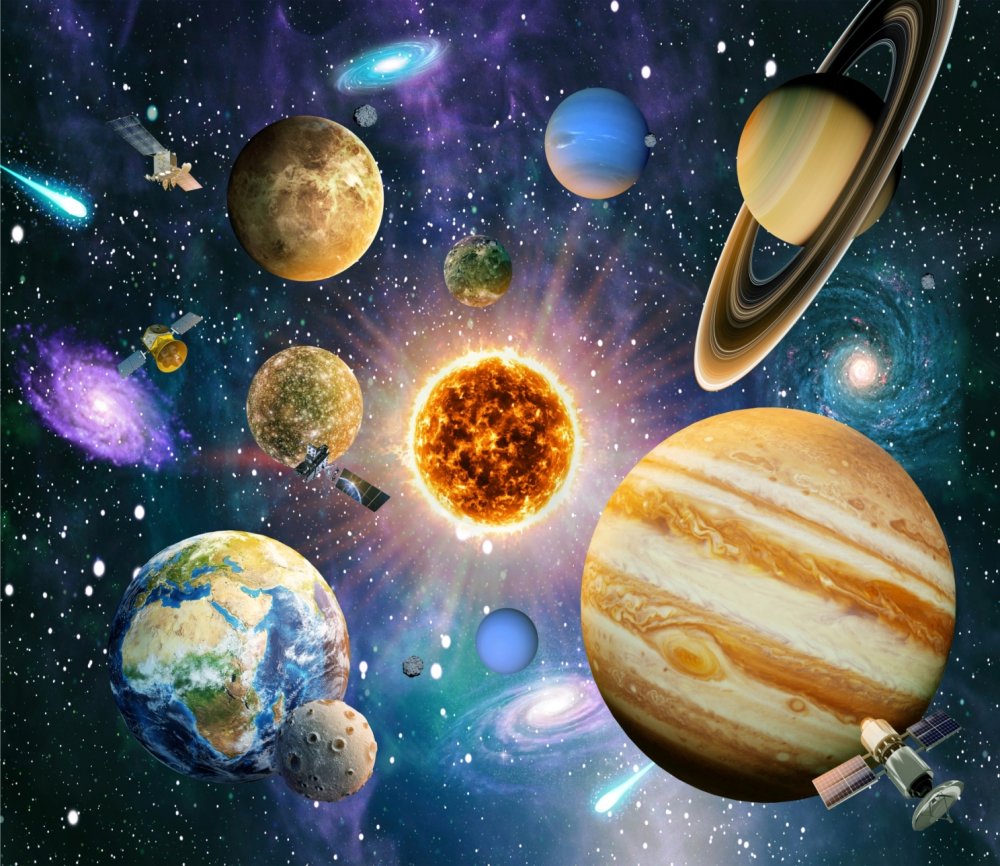 Планеты, космос 3