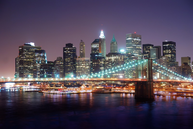 Бруклинский мост в Нью-Йорке 10