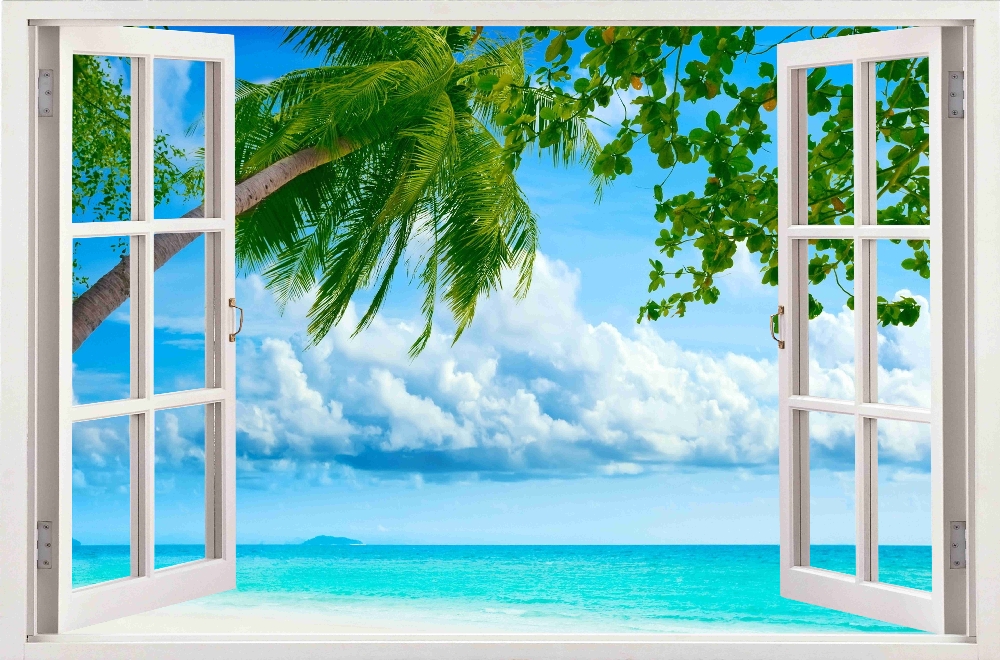 Вид из окна на море 1