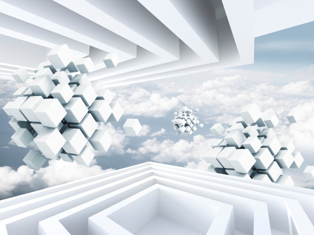 Геометрия на фоне неба