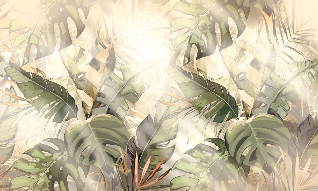 Листья монстеры 2