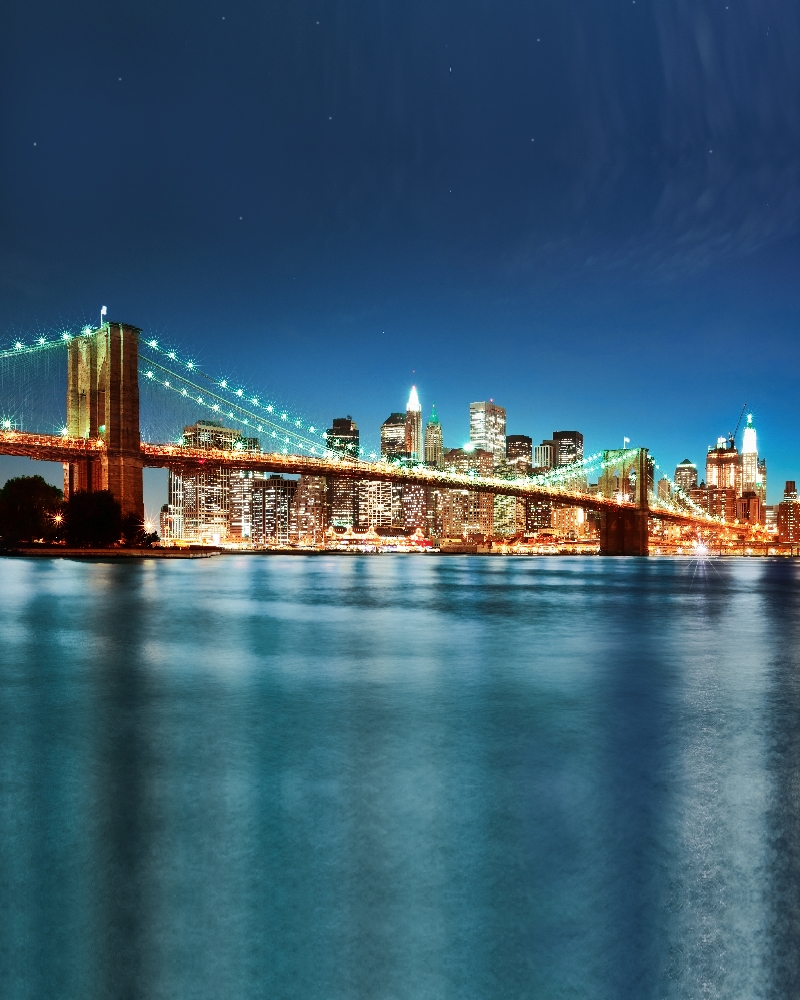 Бруклинский мост в Нью-Йорке 13