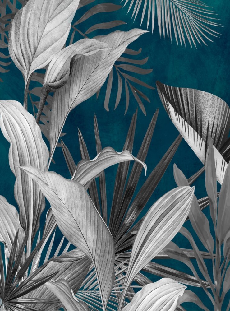 Тропические листья 5