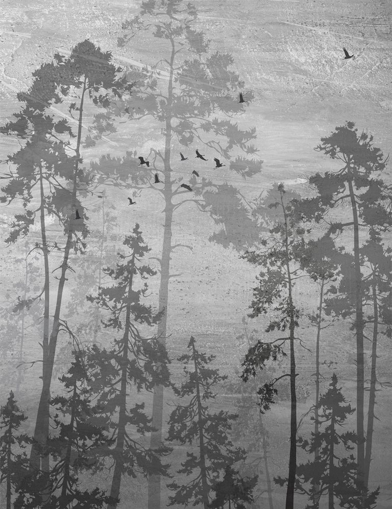 Абстрактный лес 5