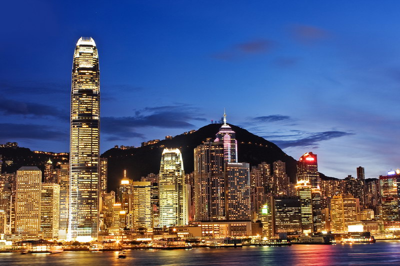 Ночной Гонконг