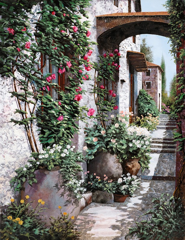 Дворик с аркой 5