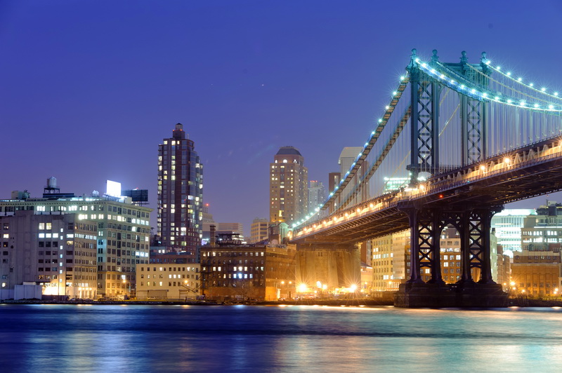 Бруклинский мост в Нью-Йорке 11