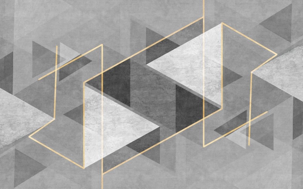 Абстрактная геометрия в серых оттенках