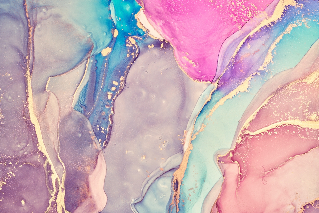 Разноцветный флюид 4