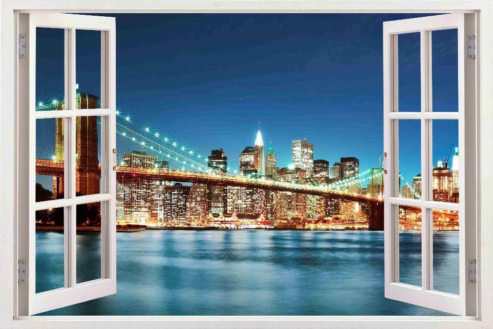 Вид из окна Бруклинский мост 1