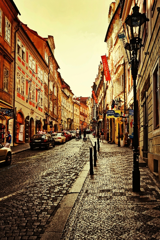 Улица в Праге 8