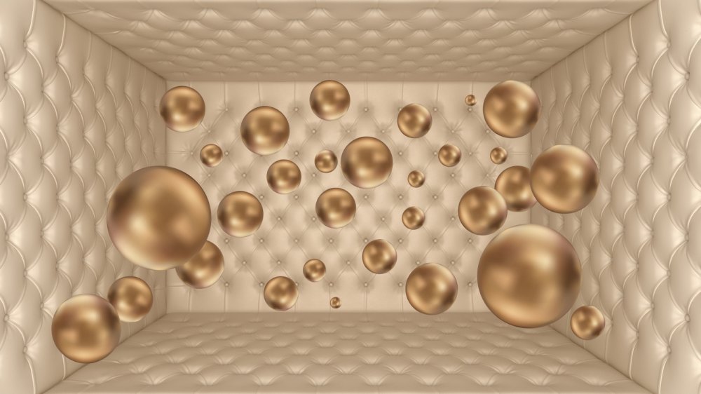 Комната с шарами 3D