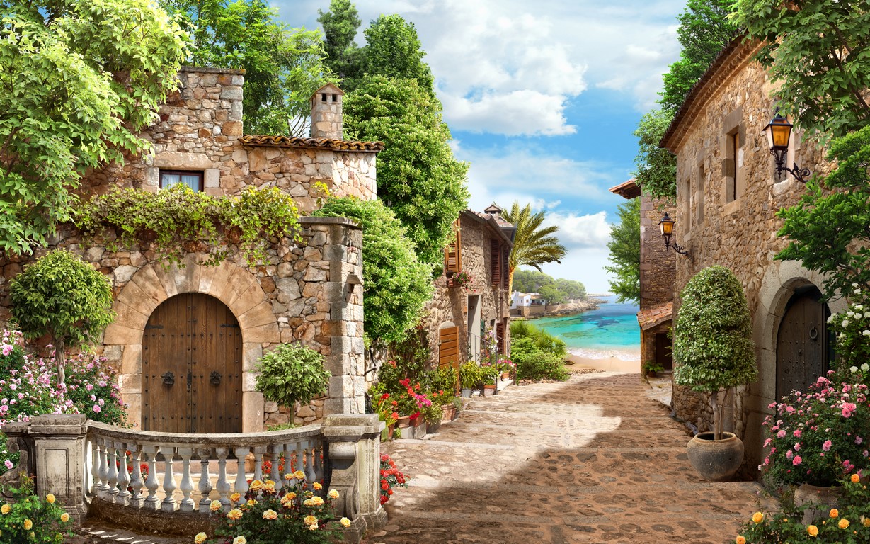 Улица в Италии 15