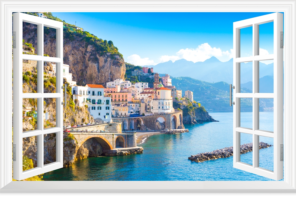 Вид из окна Италия 2