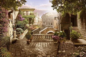 Дворик в Венеции 1