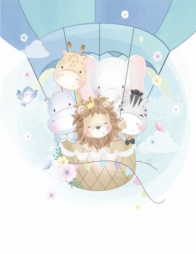 На воздушном шаре