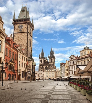 Улица в Праге 4