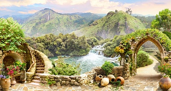 Горный пейзаж 20