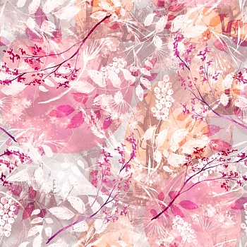 Цветы и листья 1