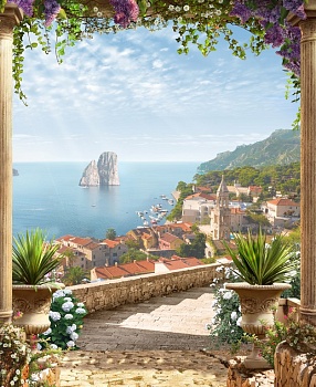 Вид на море, Италия 1