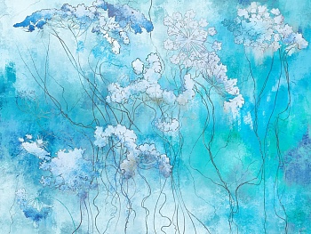 Абстрактные цветы 8