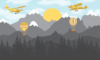 Самолеты и горы