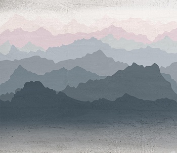 Горы в стиле гранж 3