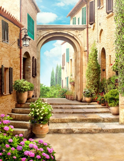 Улочка в Италии