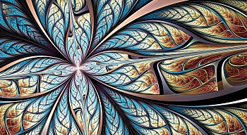 Абстрактный цветок 5