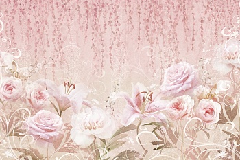 Розы и лилии 1