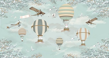 Воздушные шары и самолеты