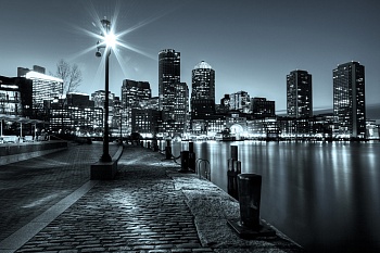 Набережная в Бостоне