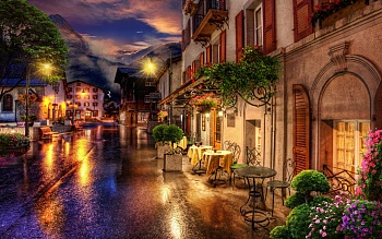 Уличное кафе 8