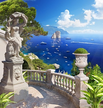 Вид с балкона на Италию 12