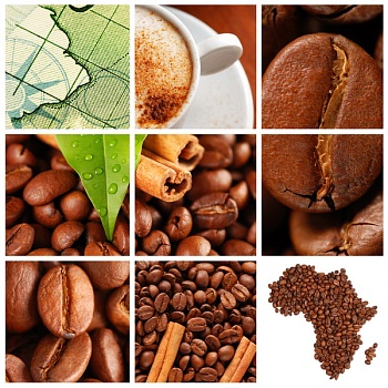 Кофейный коллаж