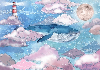 Кит в облаках 1