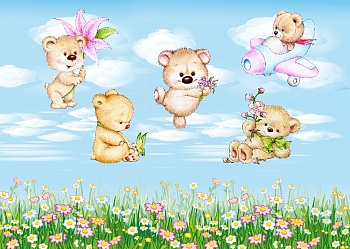 Мишки на облаках