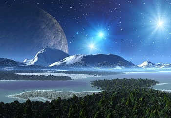 Космический пейзаж 1