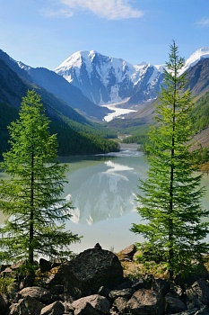 Озеро в горах 1