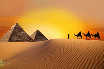 Караван в пустыне