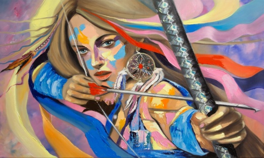 Девушка лучник