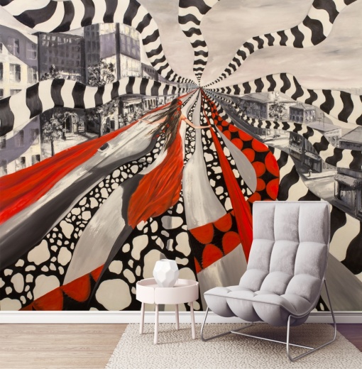 Девушка с лентами