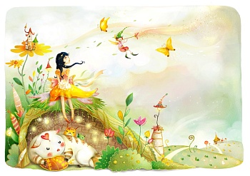 Девочка с котенком