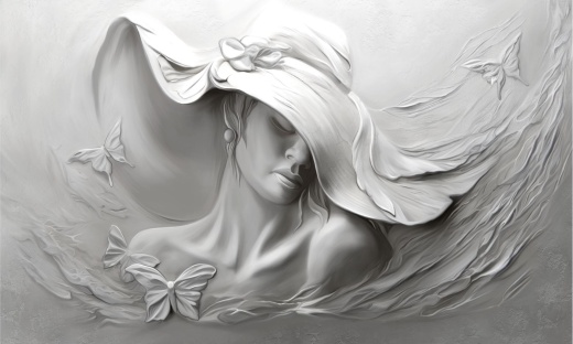 Девушка в шляпе